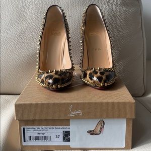 Christian Louboutin mint condition size 37 120MM